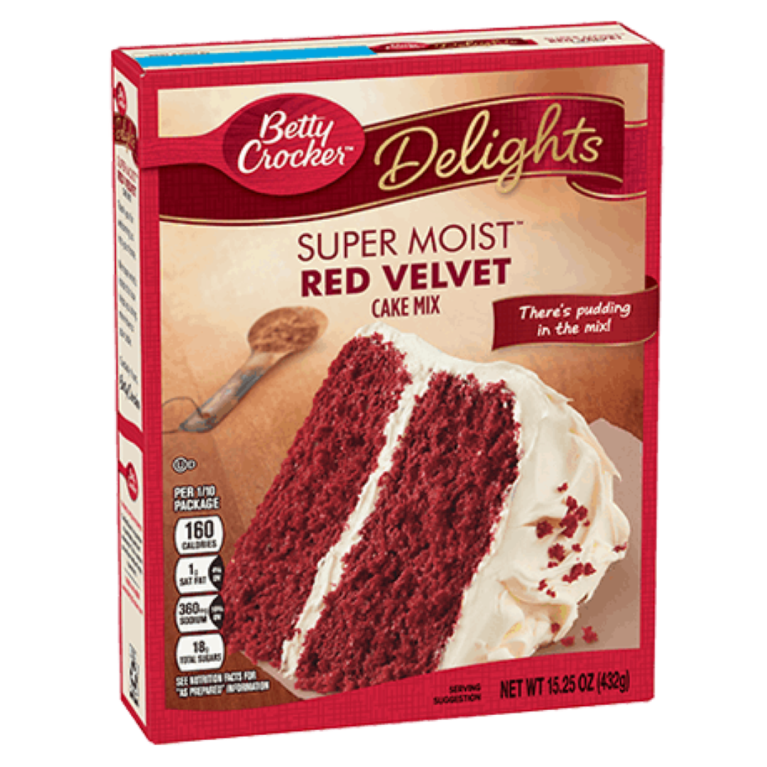 BETTY C.CAKE MIX RED VELVET 432G